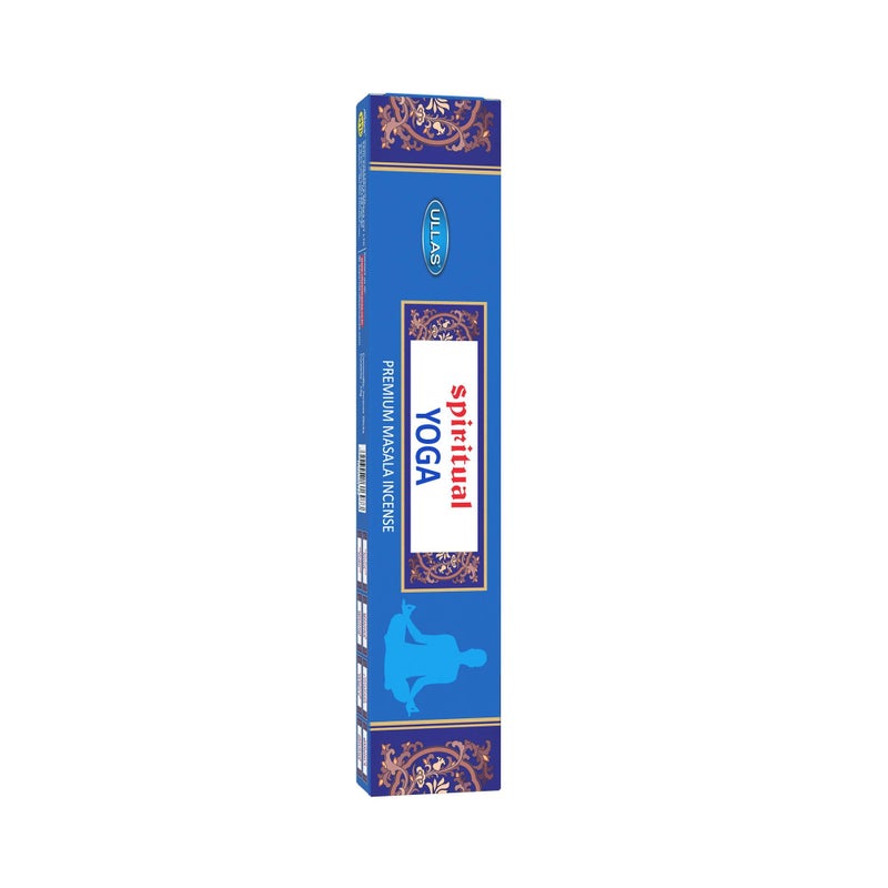 Ullas Spiritual Yoga Agarbathi Premium Masala Incense Sticks with Woody Fragrance , 180 Incense Sticks - Image 3
